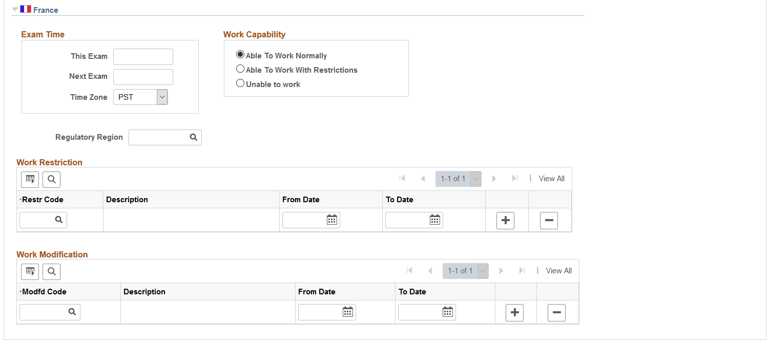 Physical Exam - Exam Details page (2 of 2)