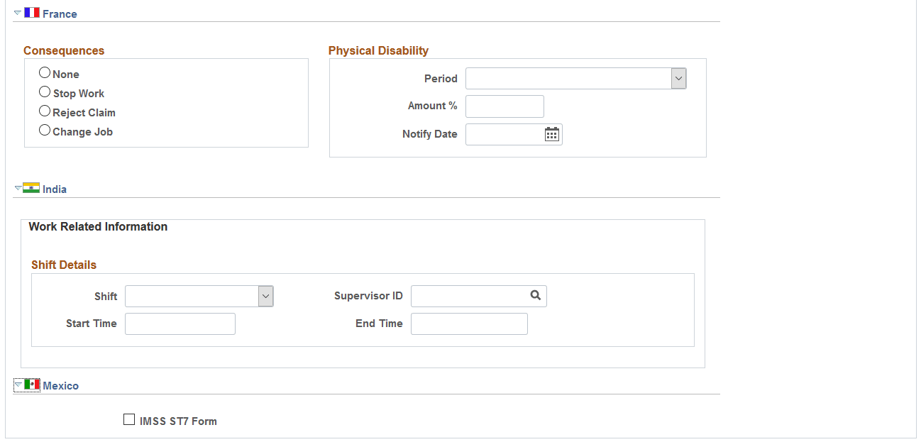 Injury Details - Work-Related page (3 of 3)