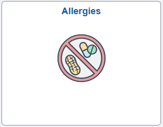 Allergies tile