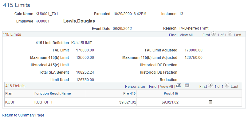 415 Limits page