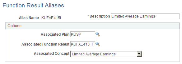 Function Result Aliases page