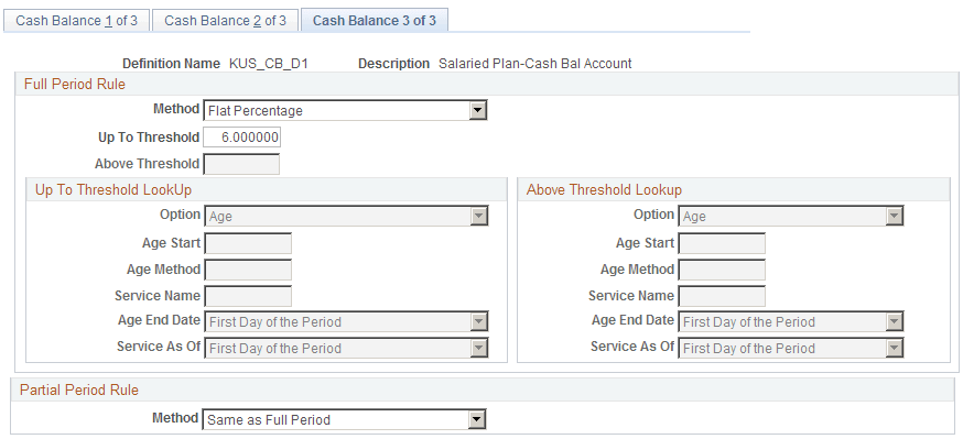 Cash Balance 3 of 3 page
