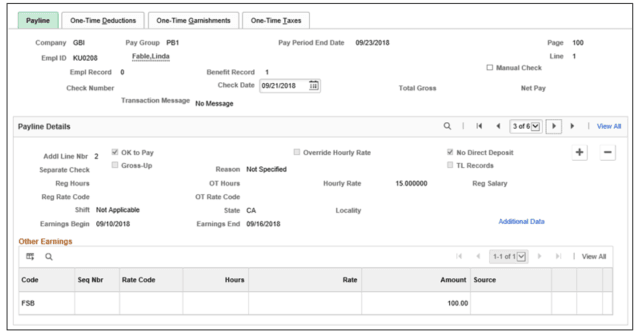 Split of flat sum bonus amount into two FLSA periods (2 of 2)