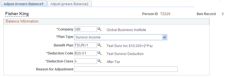 Adjust Arrears Balance1 page