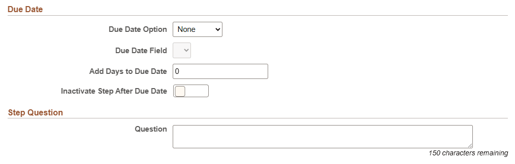 Configure Attributes page (2 of 2)