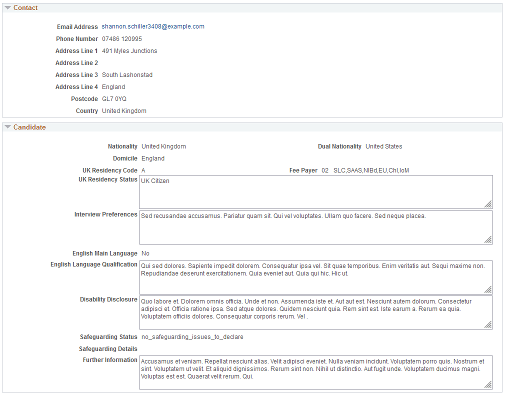 Apply Application page (2 of 5)