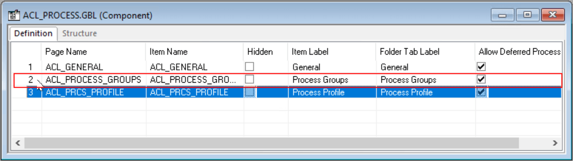 Moving a page in a component