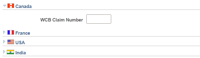 Example of collapsible group boxes