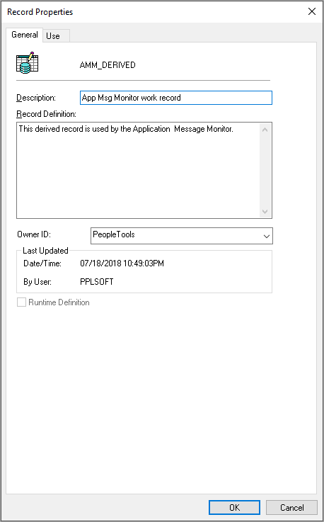 Example of a Property sheet