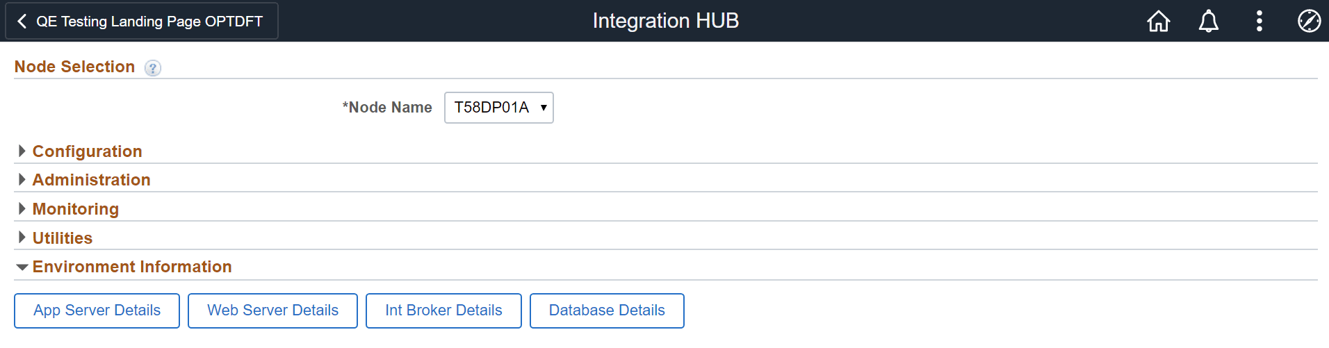 Environment Information