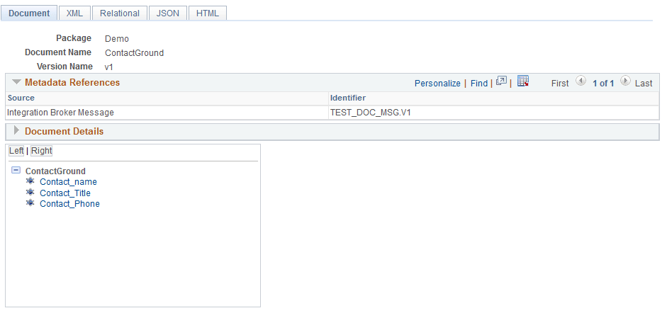 Document Builder - Document Page