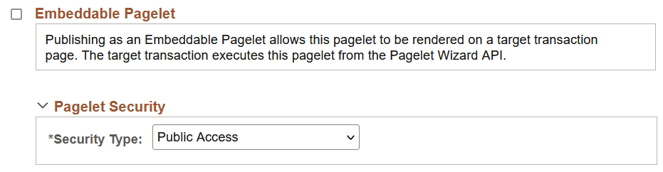 Specify Publishing Options page (2 of 2