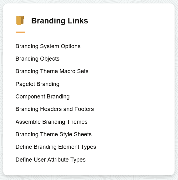 Navigation Collection section