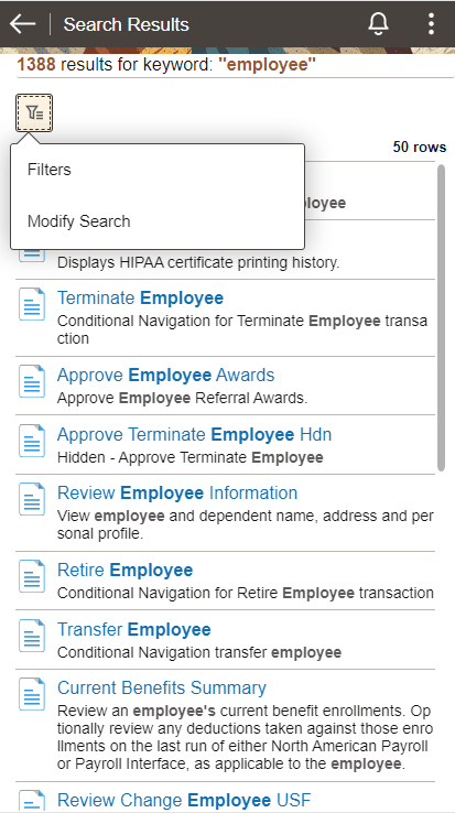Global Search - Small Form Factor