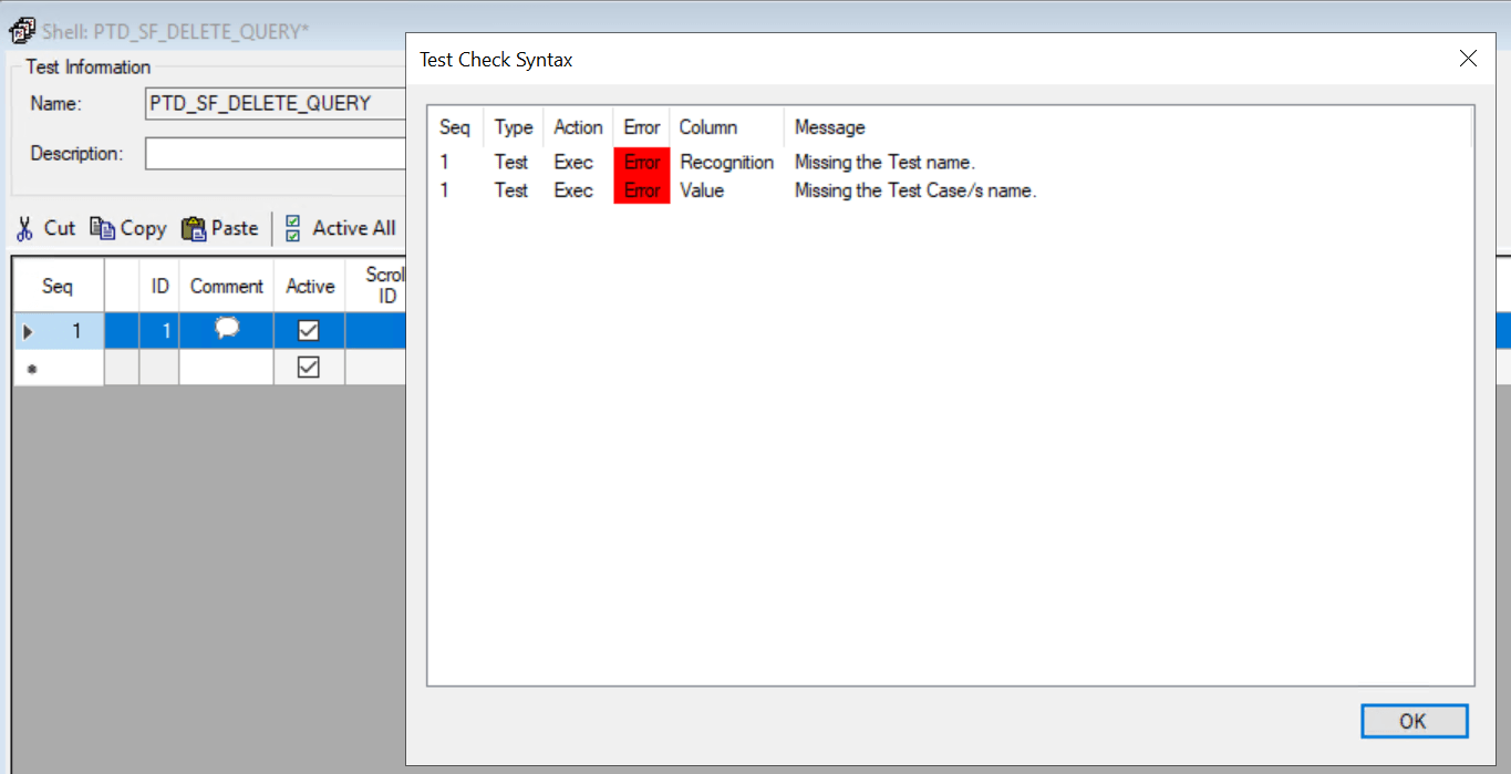 Test Syntax Check showing 2 errors