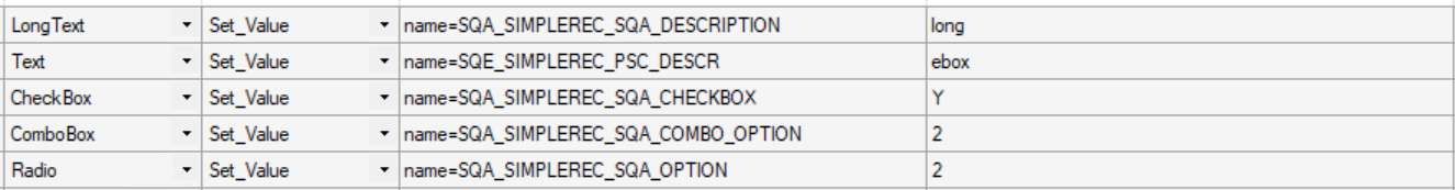 Example of the Set_Value action