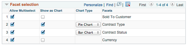 Fluid Mode Options - Facet Selection