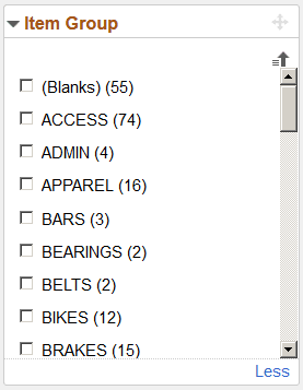 Facet is sorted in ascending order