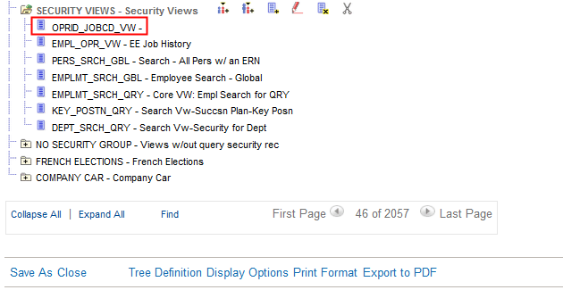 Query Access Manager, 2 of 2