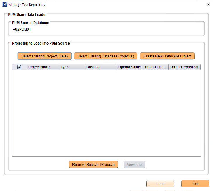 Manage Test Repository