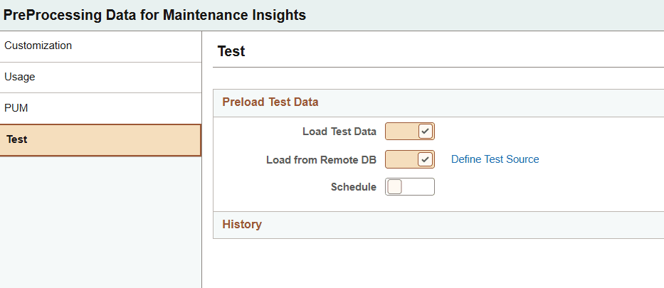 Loading Test Metadata for LCM Insights