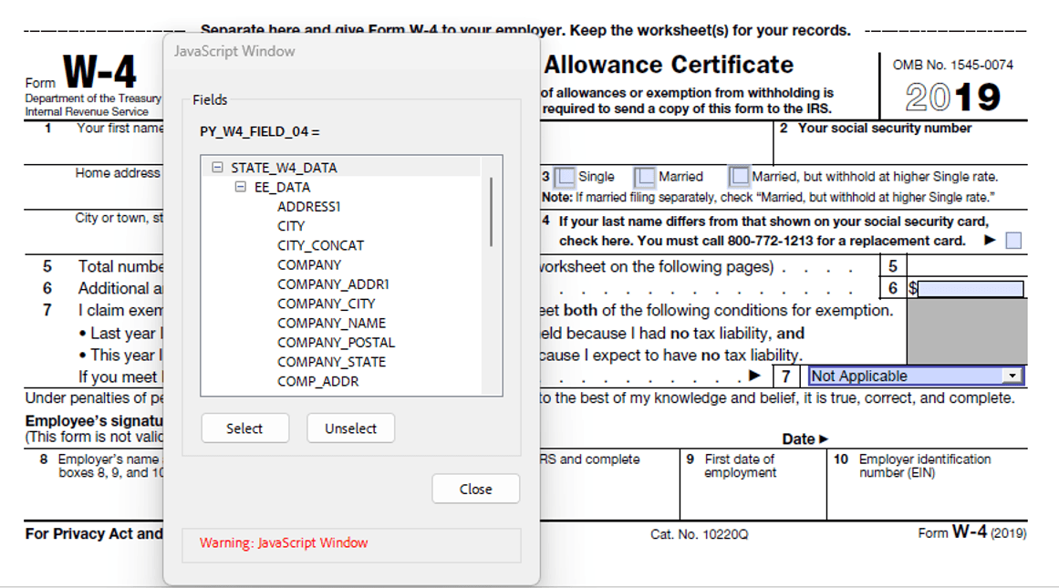 Sample PDF file mapping