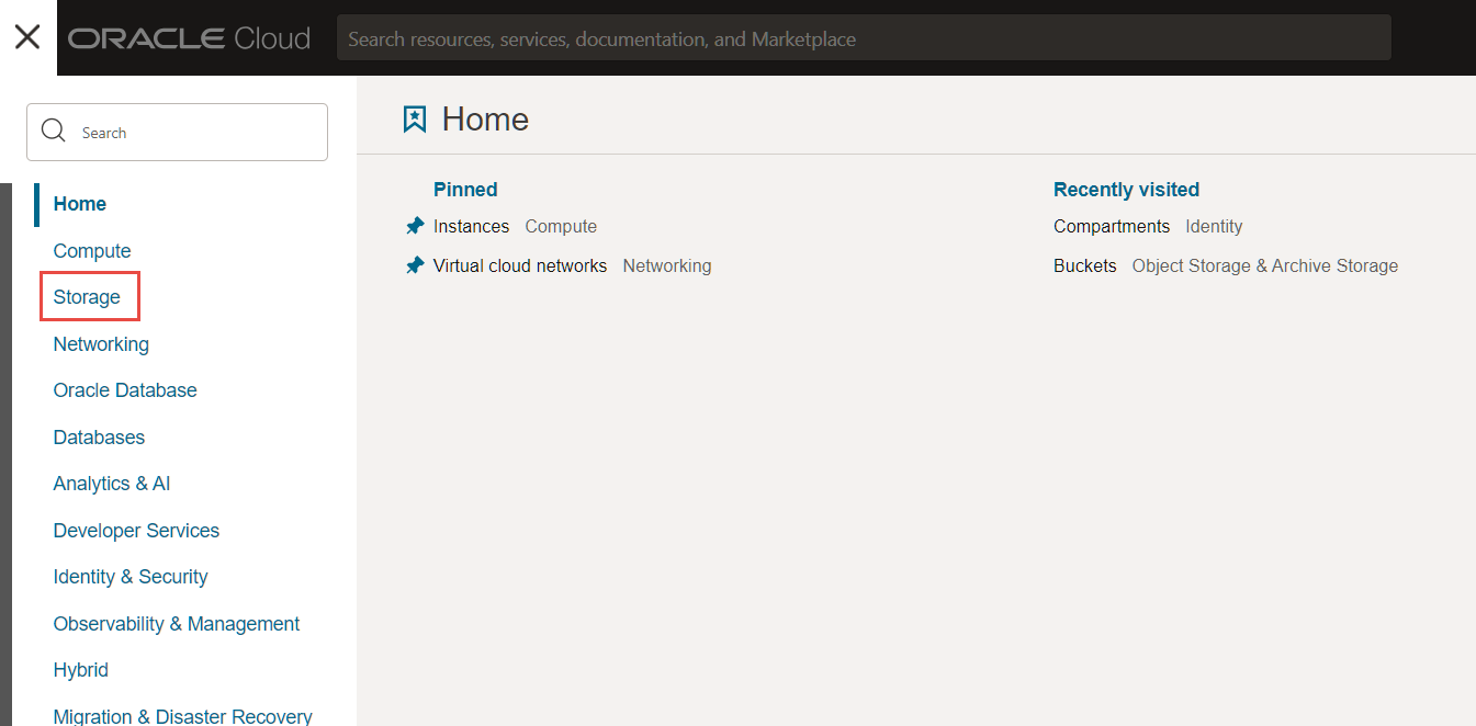 「ストレージ」画面