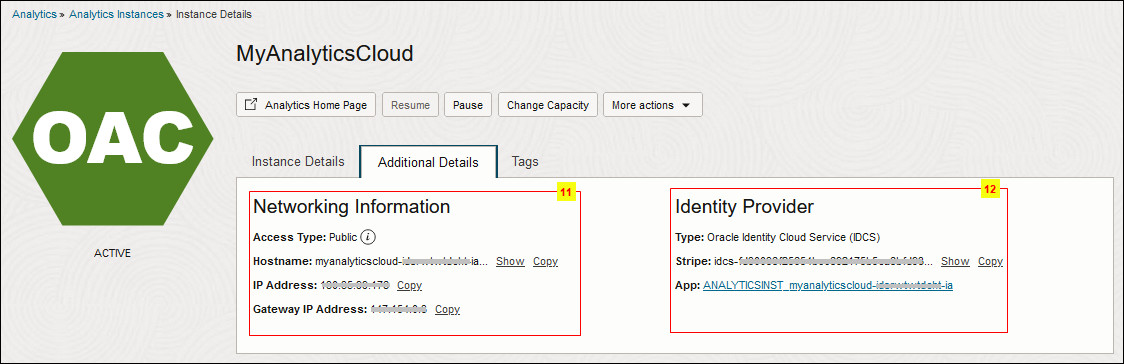 oac_console_ux_add.jpgの説明は以下のとおりです