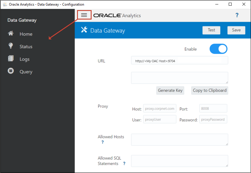 navigator-menu-data-gateway.pngの説明は以下のとおりです