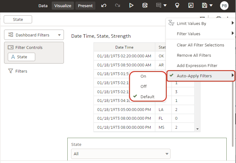 filters-auto-apply-filters.pngの説明は以下のとおりです