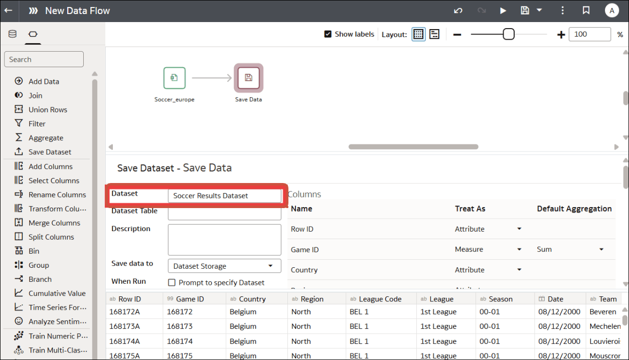 onecat-dataflow-ouput.pngの説明が続きます