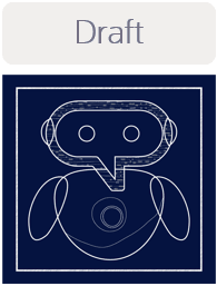 ドラフト・ステータスのロボット