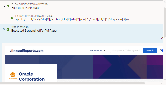 「許可」スクリーンショットが選択されたデバッグ・レベル・トレースのサンプル・アクティビティ・ストリーム・エントリ 「許可」スクリーンショットが選択されたデバッグ・レベル・トレースのサンプル・アクティビティ・ストリーム・エントリ