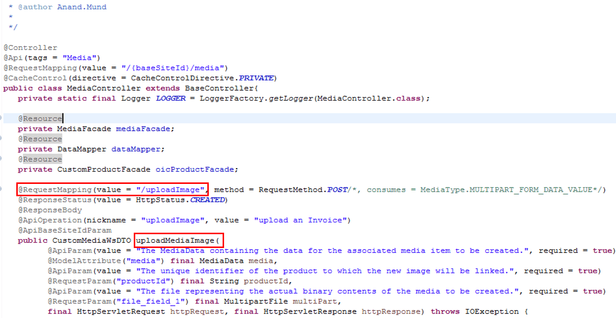 アップロードするイメージが追加されました。
