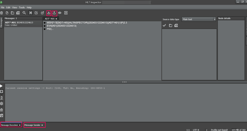 hl7-simulator-send-receive.pngの説明は以下のとおりです