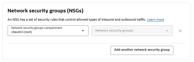 pe-configure-nsg.pngの説明は以下のとおりです