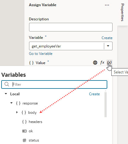fragment-data-loademployee-actionchain-assignvar.pngの説明は以下のとおりです
