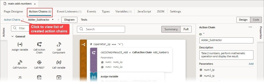 jsac-action-chains-link-editor.jpgの説明は以下のとおりです