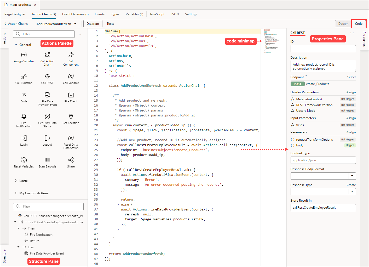 jsac-code-editor-layout.pngの説明は以下のとおりです