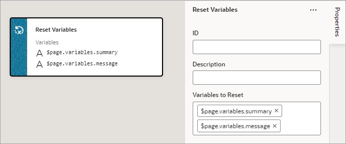 jsac-reset-variables-action-example.jpgの説明は以下のとおりです