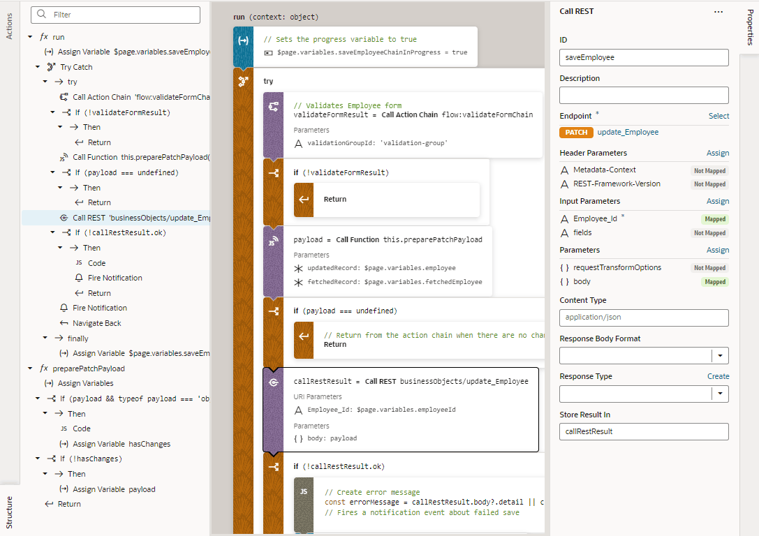 quickstart-edit-action-update.pngの説明は以下のとおりです