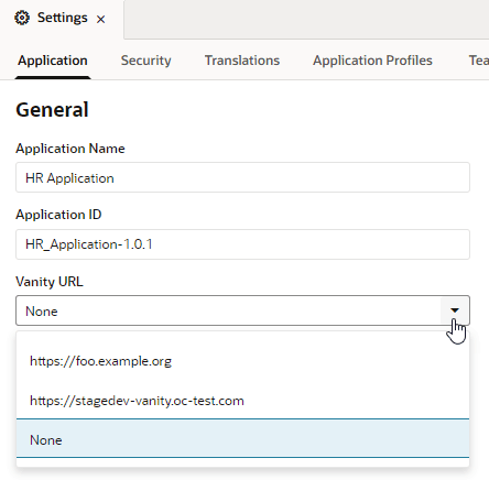 settings-applicationtab.pngの説明は以下のとおりです