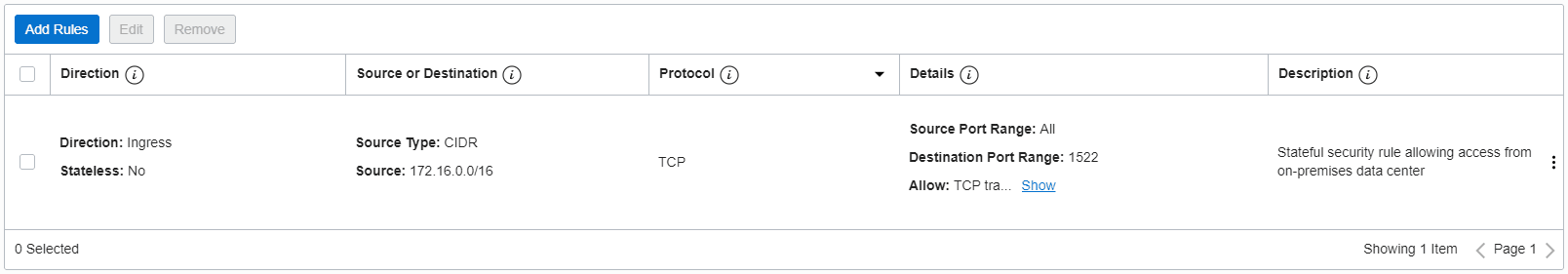 adb_private_vcn_nsg_stateful2.pngの説明は以下のとおりです adb_private_vcn_nsg_stateful2.pngの説明は以下のとおりです