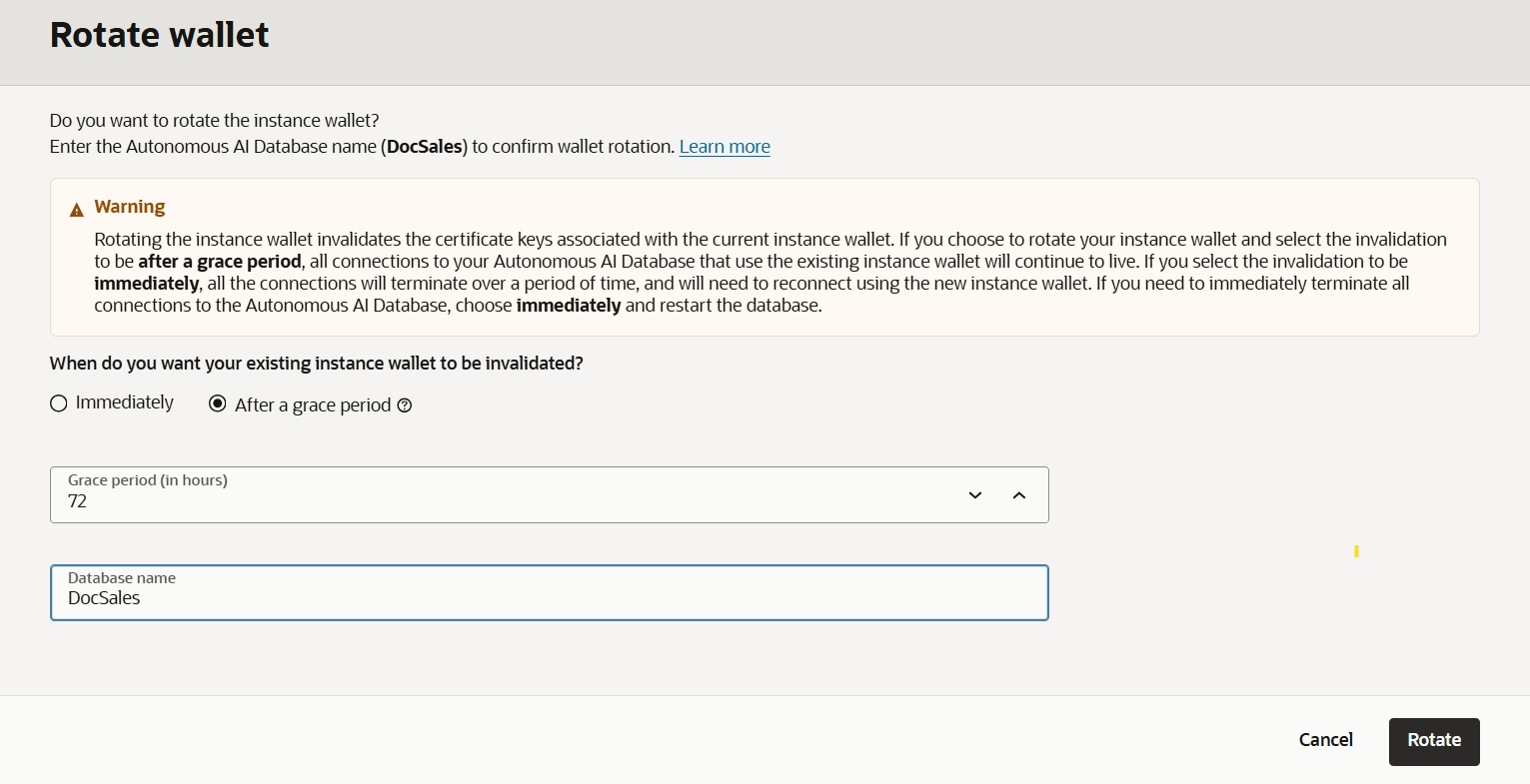 adbs_wallet_rotation-scheduled.pngの説明が続きます adbs_wallet_rotation-scheduled.pngの説明が続きます