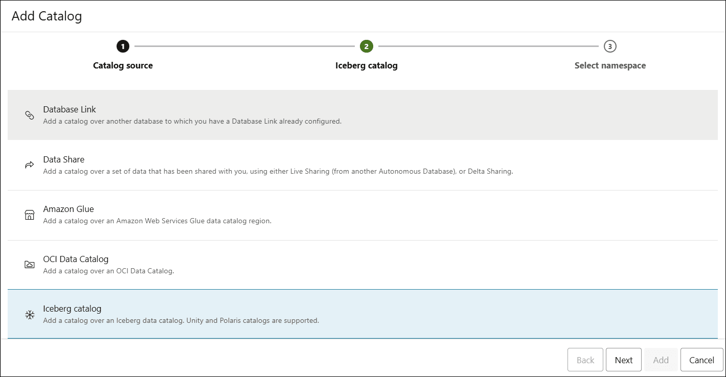 add-catalog-iceberg.pngの説明は以下のとおりです