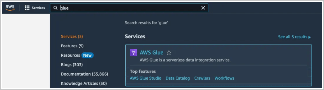 glue_console.pngの説明は以下のとおりです