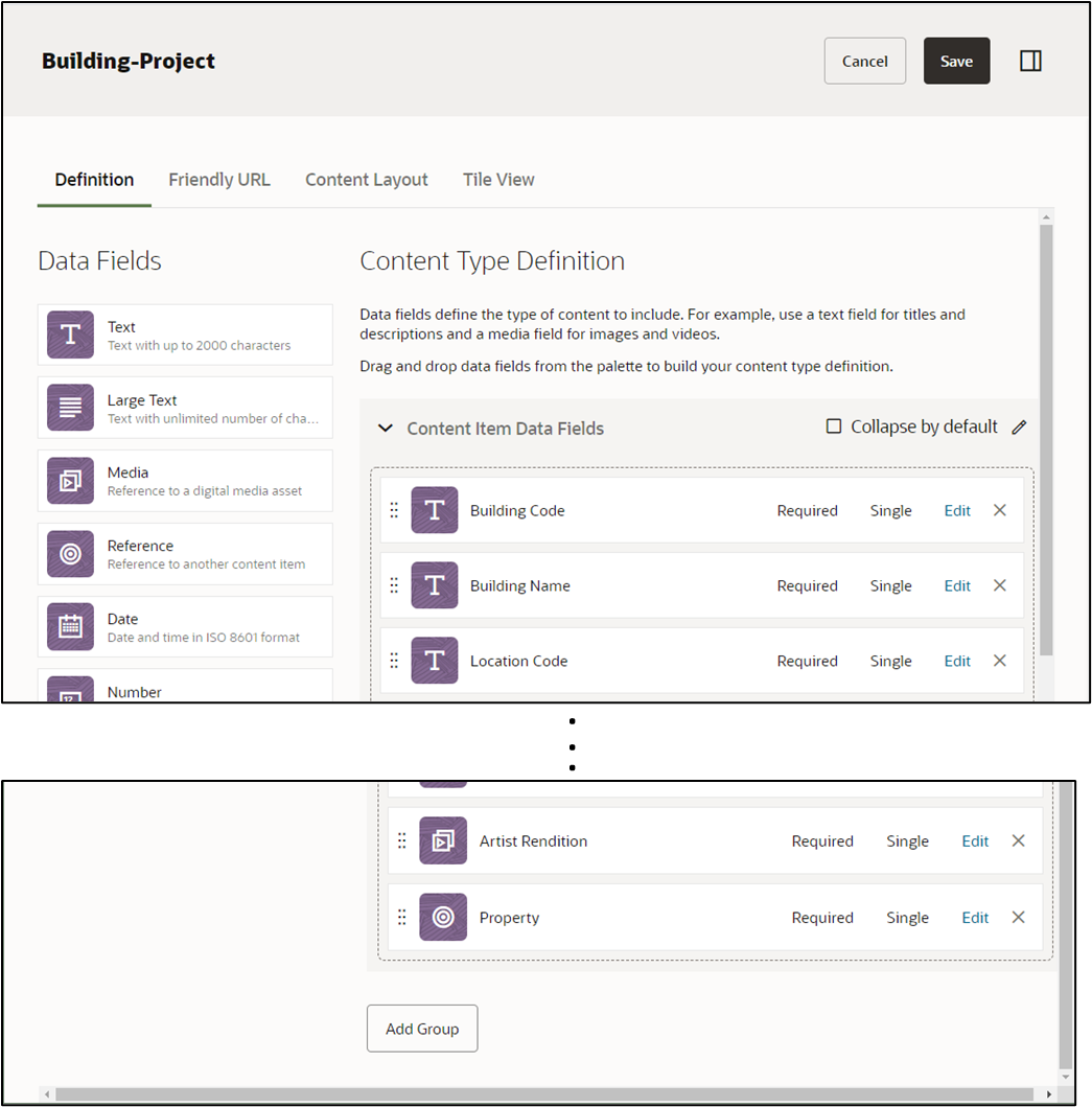Definition of the Building-Project content type. Definition of the Building-Project content type.