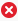 Rejected status icon