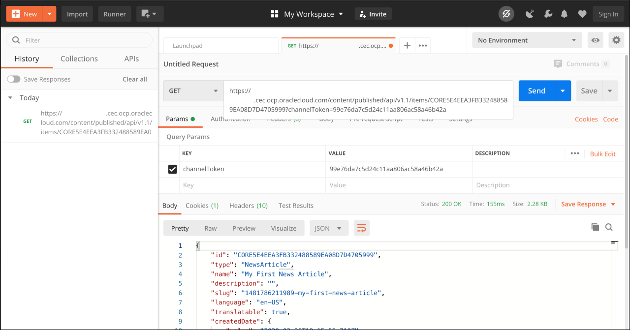 29-retrieving-content-postman-response.pngの説明は以下のとおりです
