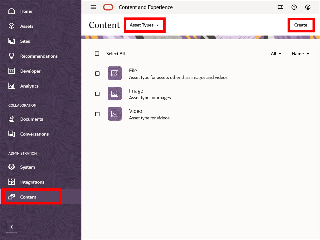 assets-admin-page.pngの説明は以下のとおりです